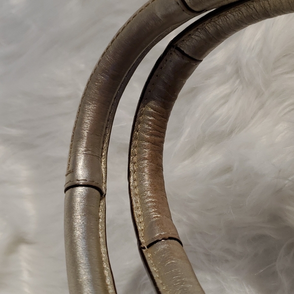 Coach Hamptons Signature C's W/ Turnlock Tote F15691 - Picture 11 of 16